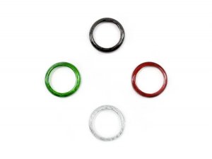 FIAT 500 Gear Panel Selector Trim - Carbon Fiber - Italian Theme